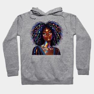 Cosmic Curls Hoodie